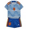 Spania Bortedraktsett Barn VM 2022 Kortermet (+ korte bukser)